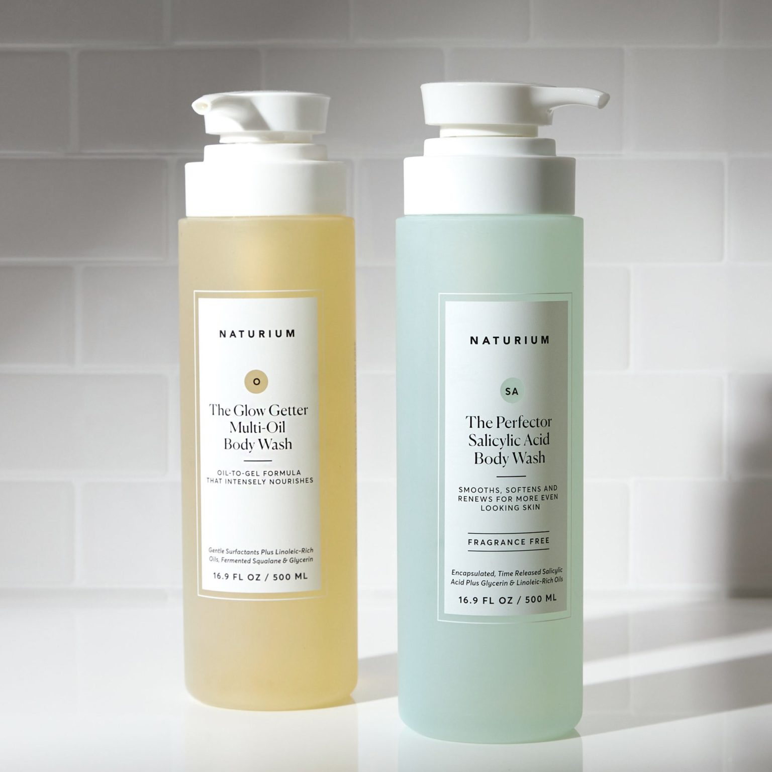 Naturium The Perfector Salicylic Acid Body Wash 16.9oz / 500ml Ivy
