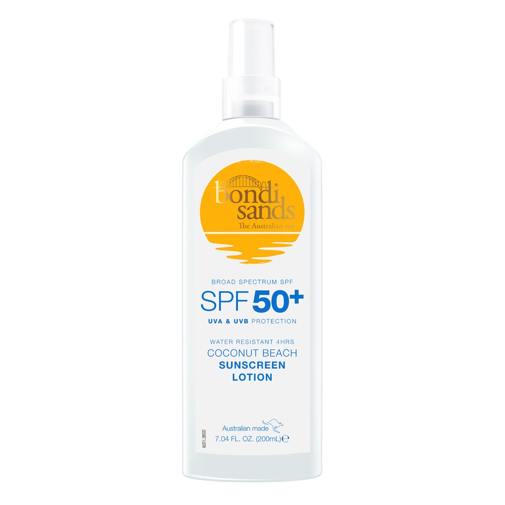 Bondi Sands SPF 50+ Sunscreen Lotion Coconut Beach Scent 200ML - Ivy's ...